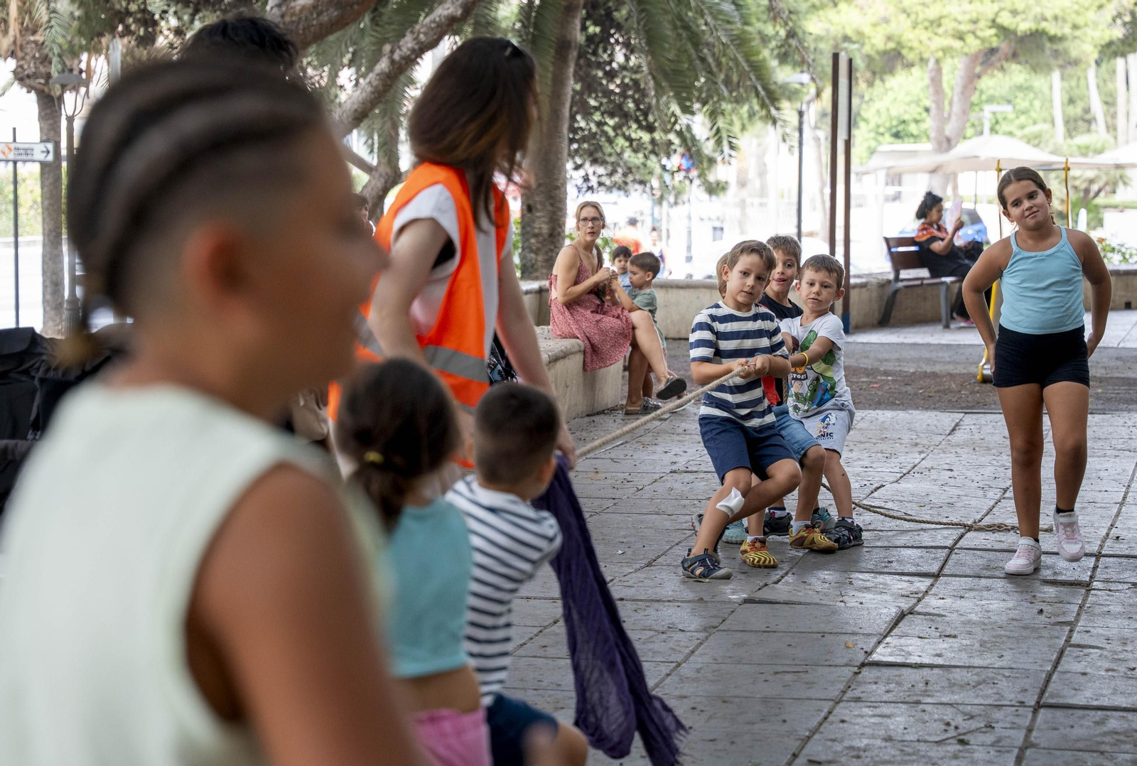 Las mejores fotos de los juegos infantiles en la Feria de Almería
