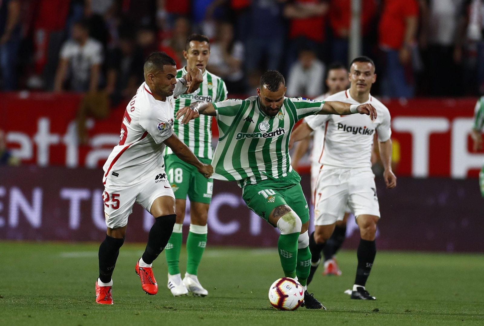 Las imágenes del derbi Sevilla-Betis