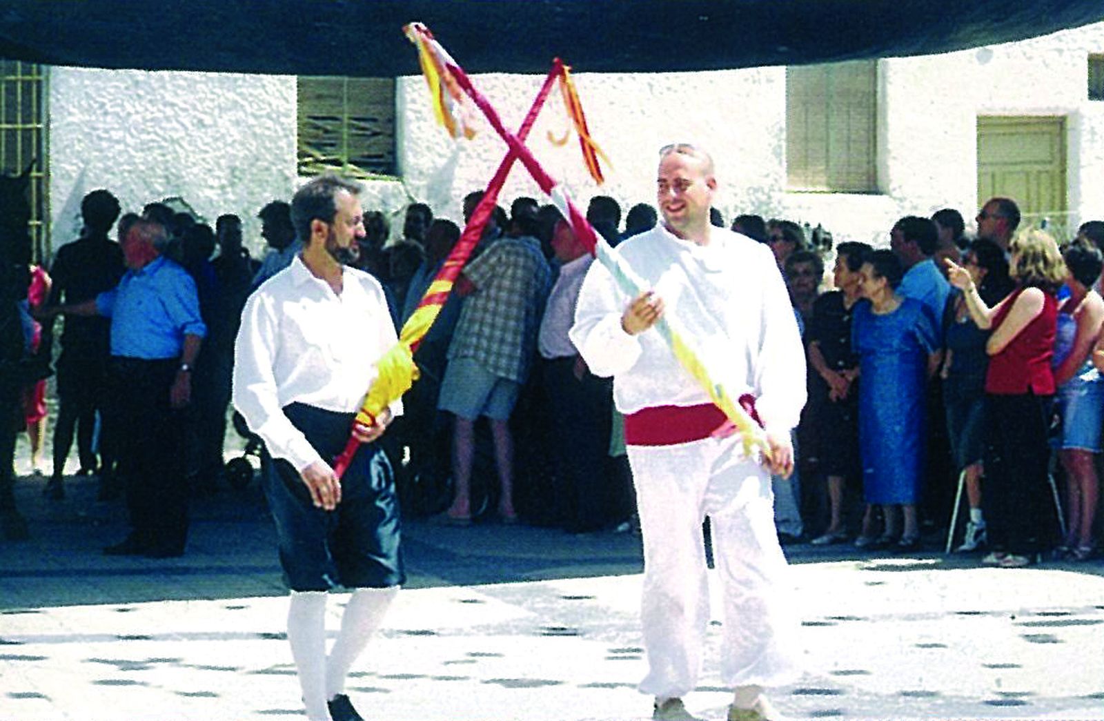 Don Eloy, el coronel y un mozo de reemplazo