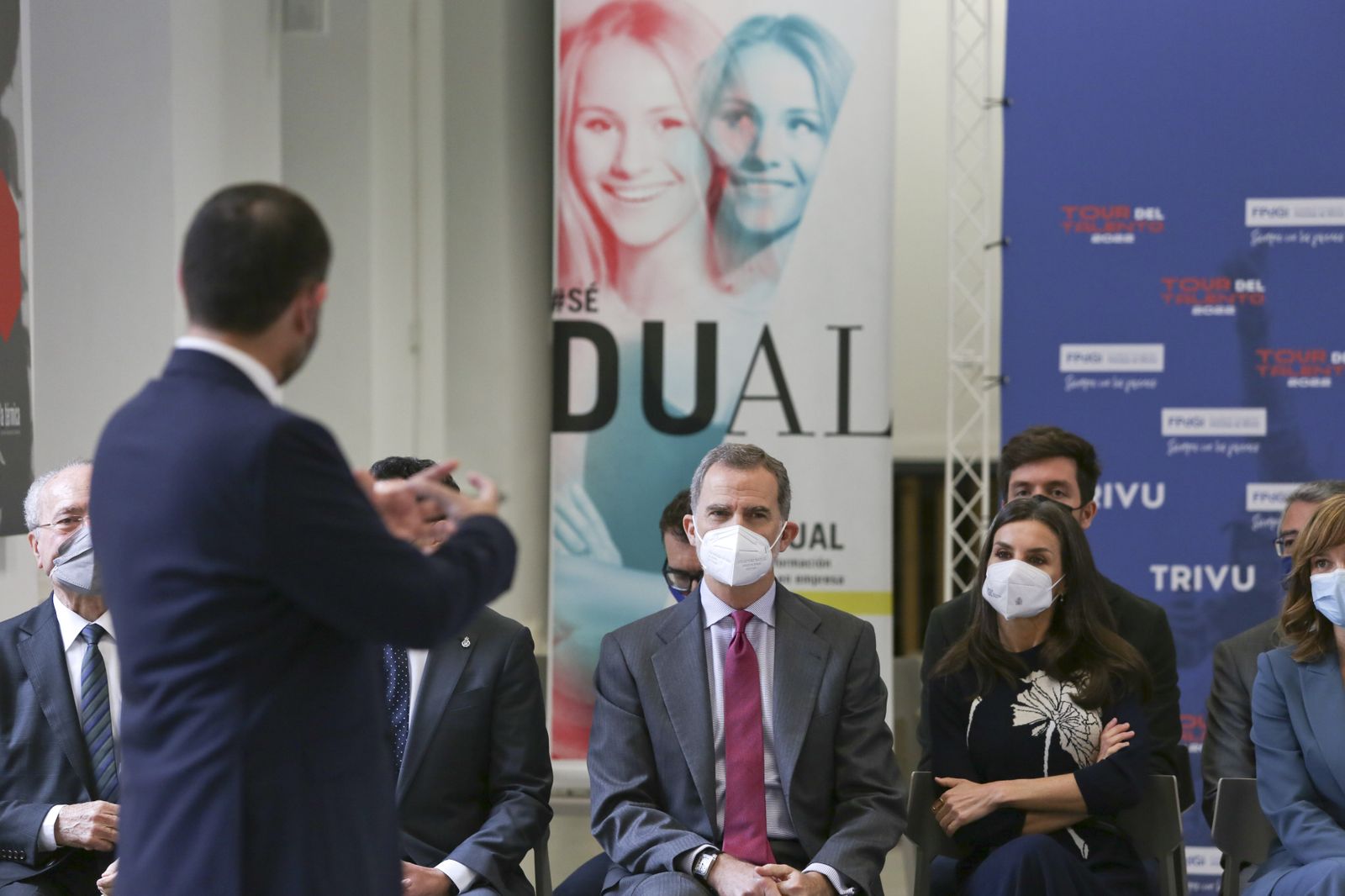 La visita de los Reyes a Málaga, en fotos