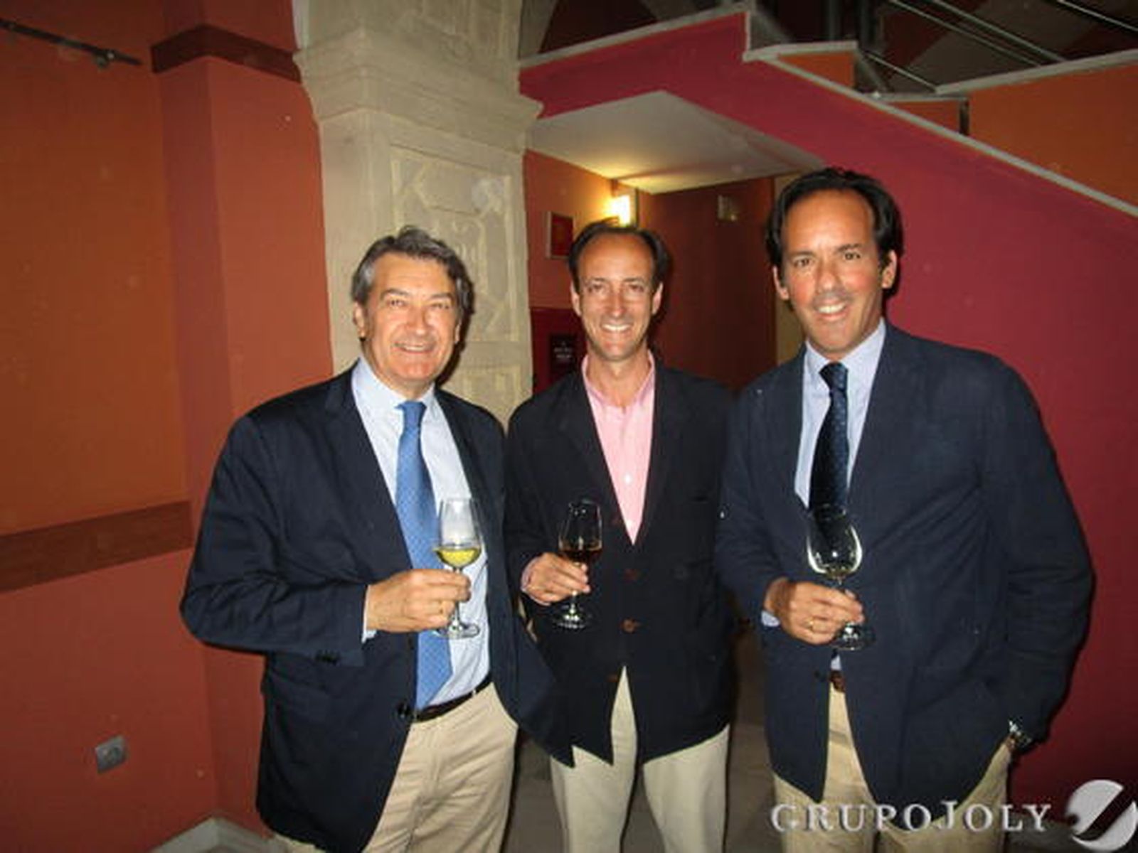 César Saldaña, Juan ManuelMartín-Hidalgo y José Argudo.

Foto: Ignacio Casas de Ciria