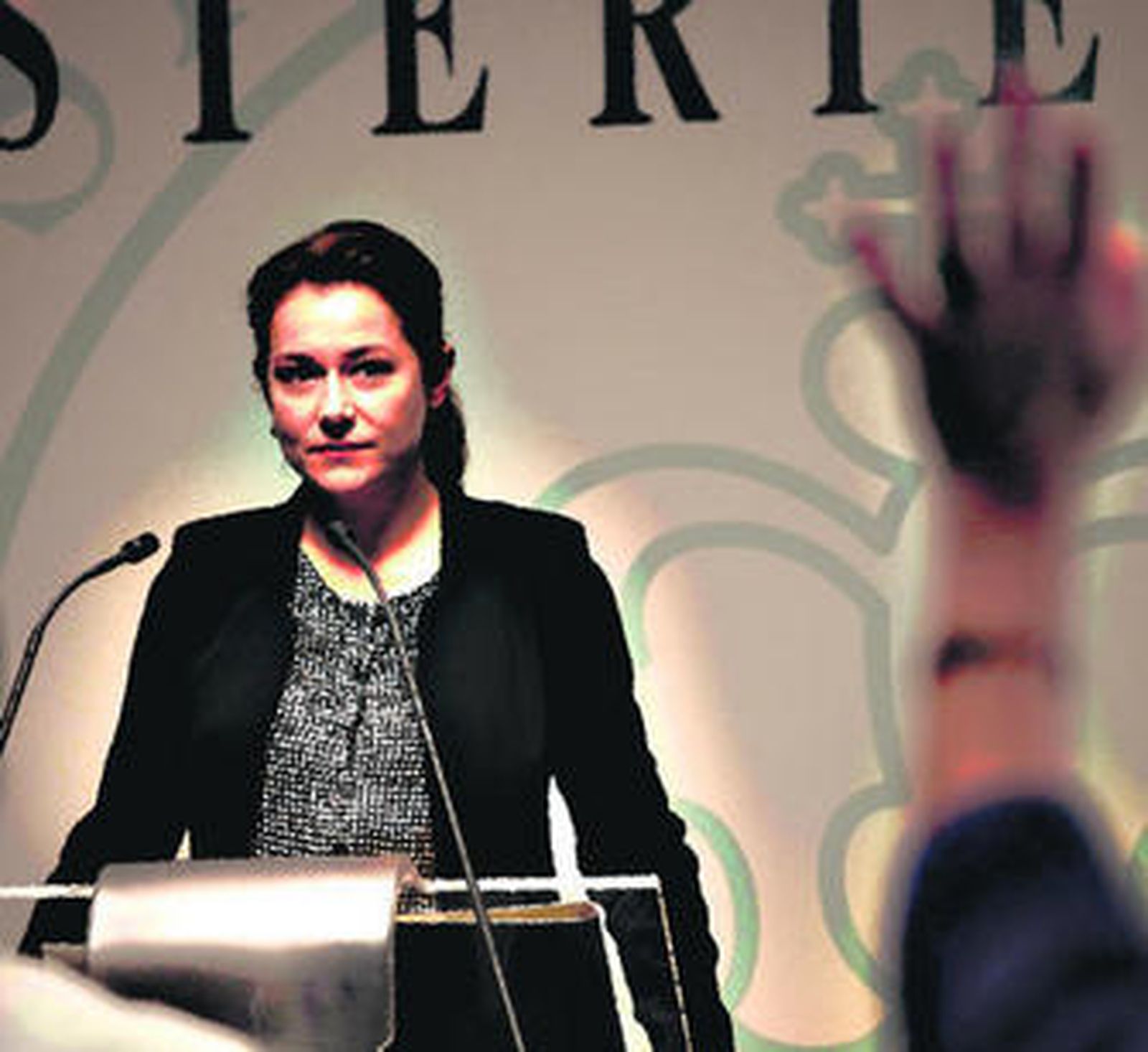 Sidse Babett Knudsen, la primera ministra danesa Birgitte Nyborg en la serie 'Borgen'.