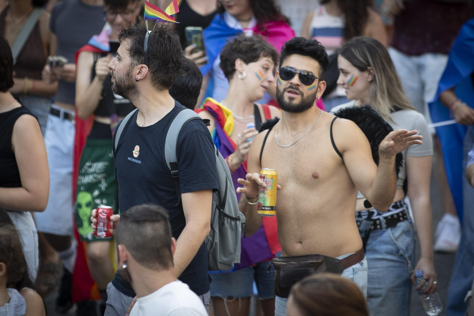 Las mejores imágenes de la manifestación por el Día del Orgullo LGBTIQ+ en Granada