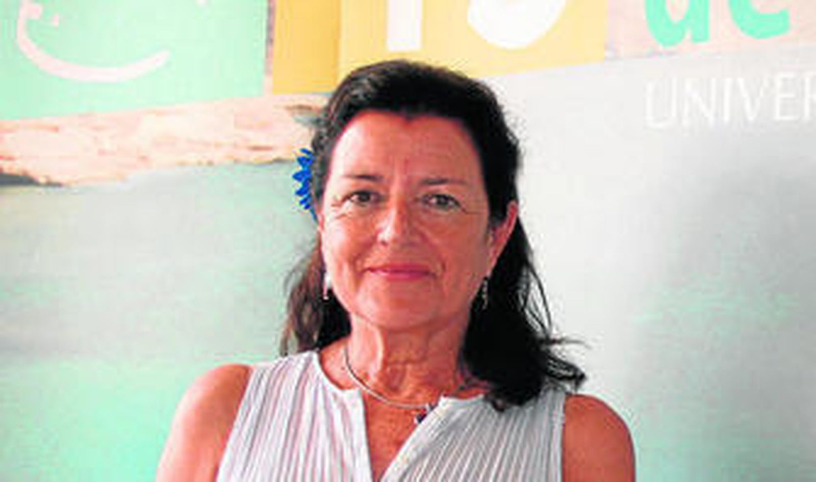 María López es discípula mayor de la Lama Caroline.