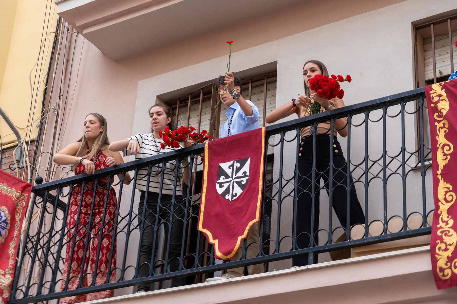 Imágenes del traslado del Cristo del Amor a la Concepción