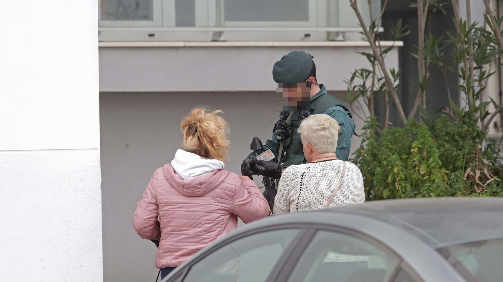Imágenes de la operación antidroga en el Campo de Gibraltar