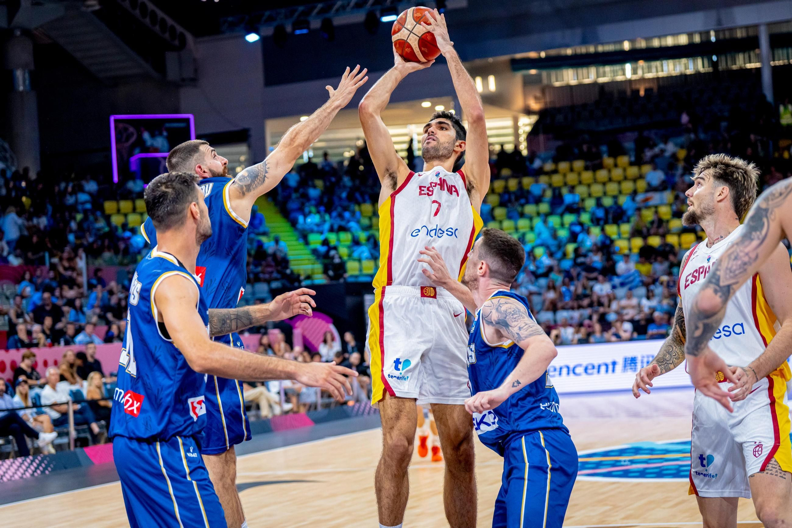 Las fotos del Chipre - España de baloncesto