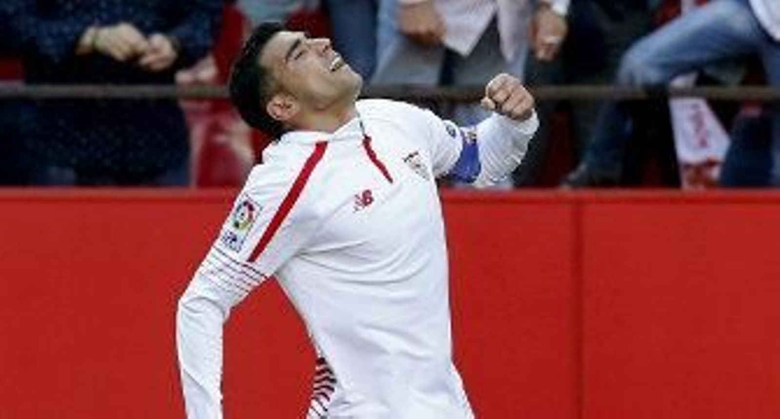 Reyes acaba de batir a Areola y consuma la victoria del Sevilla ante el Villarreal (4-2), además del 'average' a favor. / EFE