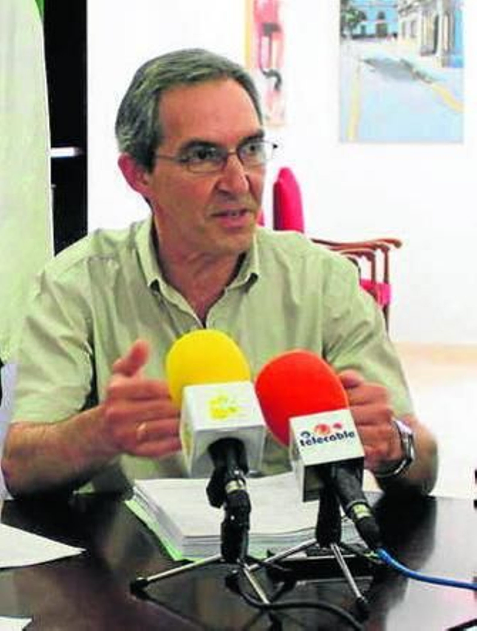 El alcalde, Francisco J. Reinoso.