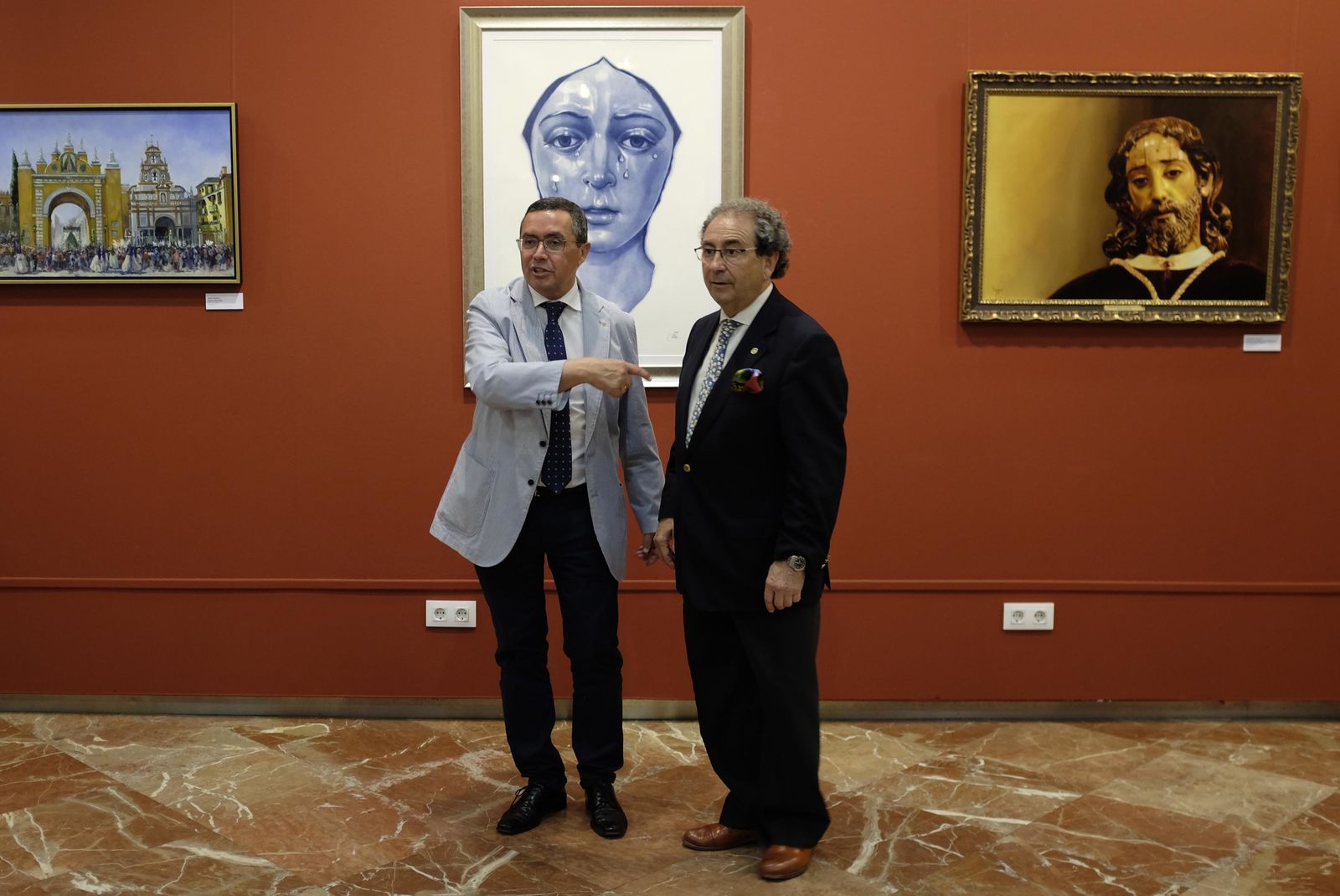 Exposición de la Macarena en el Círculo Mercantil