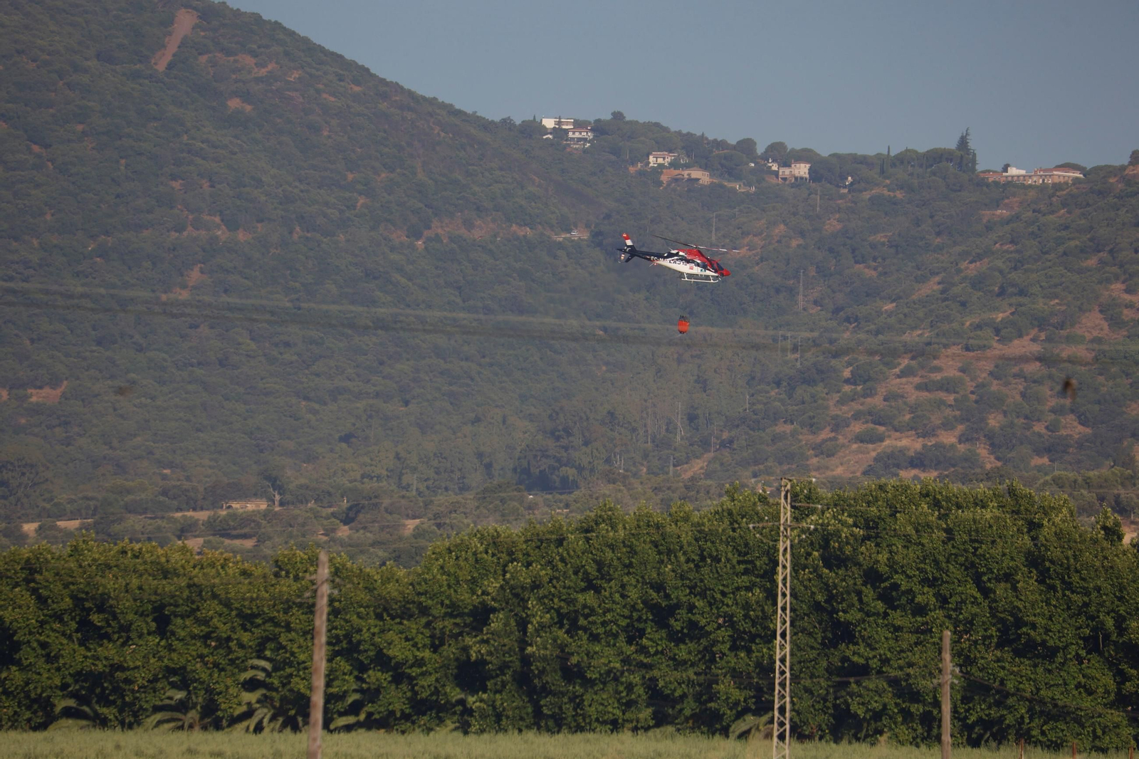 Las imágenes del incendio forestal de la Sierra de Córdoba