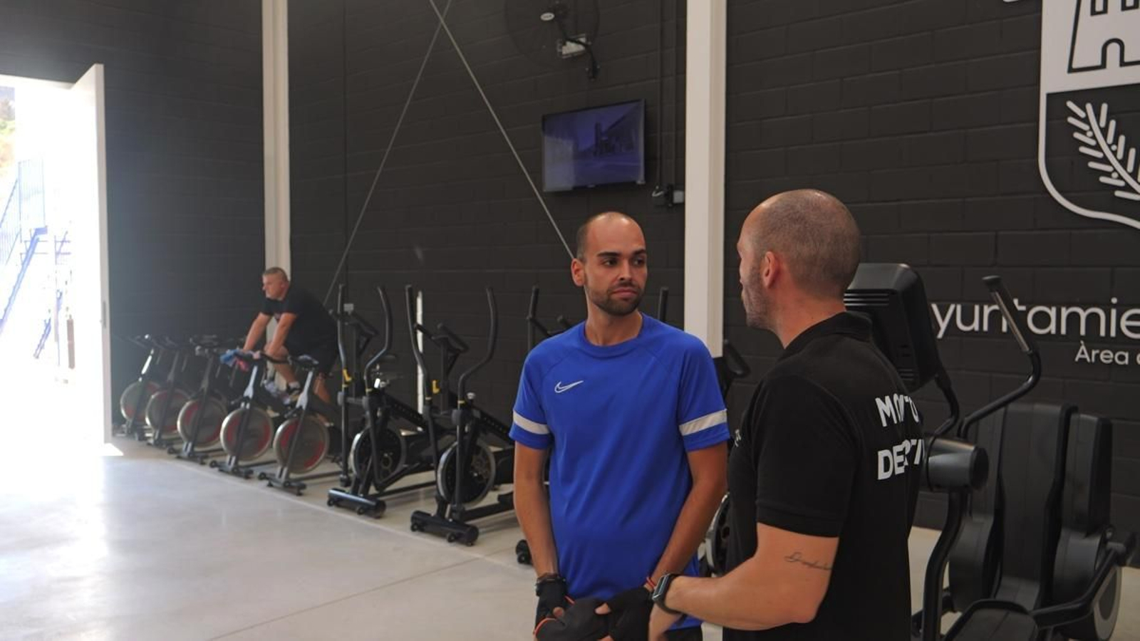 Inauguración del nuevo gimnasio del Pabellón de Deportes de Berja