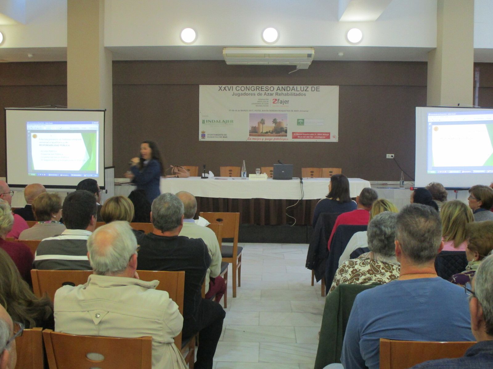 FAJER organiza el XXX Congreso Andaluz de Jugadores de Azar Rehabilitados este fin de semana en Roquetas