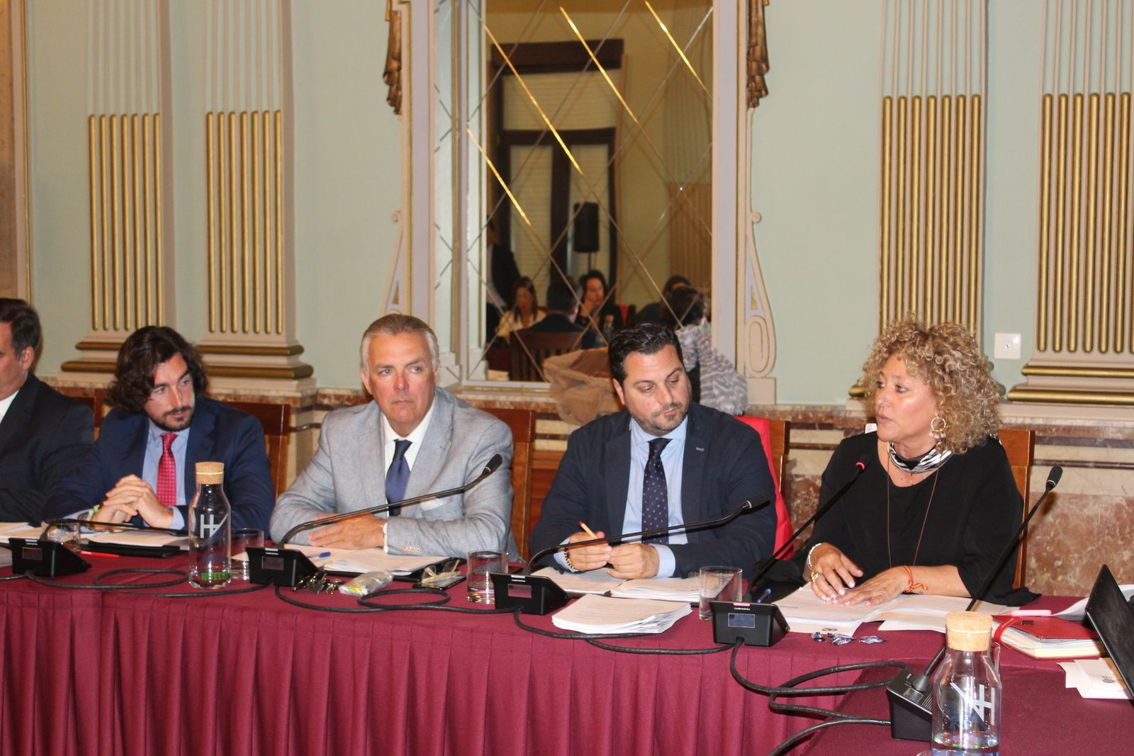Grupo municipal del PP en el Ayuntamiento de Huelva.