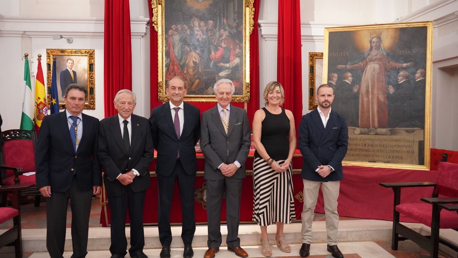 Loyola recupera la obra del siglo XVI "La Virgen de los Ingleses" en colaboración con la Academia de Medicina