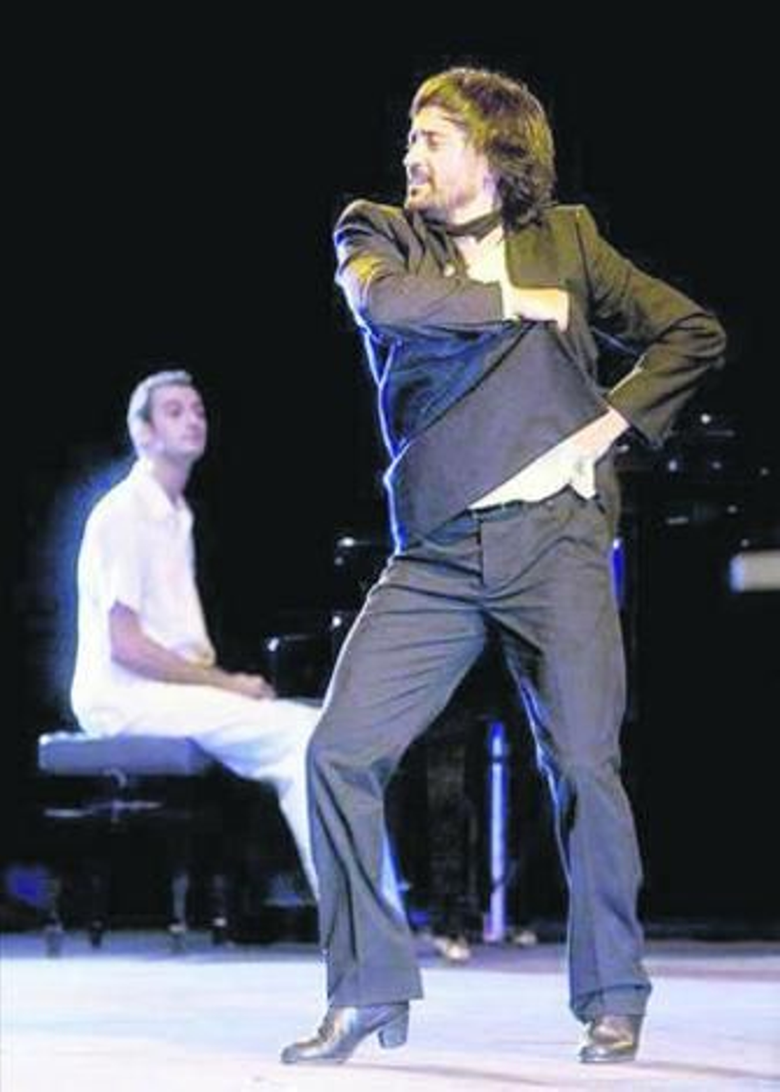 El bailaor linense David Morales en una imagen de archivo.