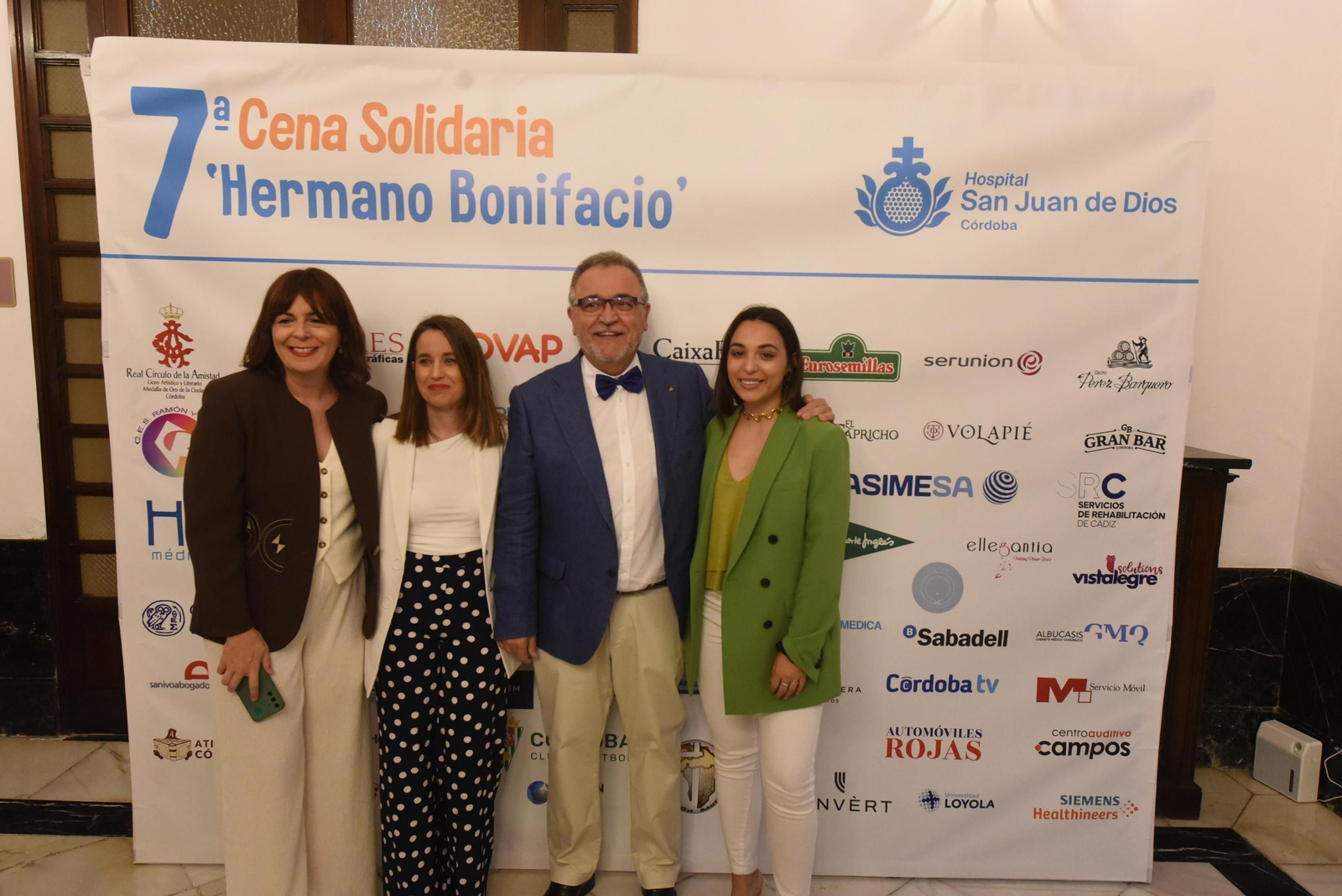 La Cena Solidaria Hermano Bonifacio del Hospital San Juan de Dios de Córdoba, en imágenes