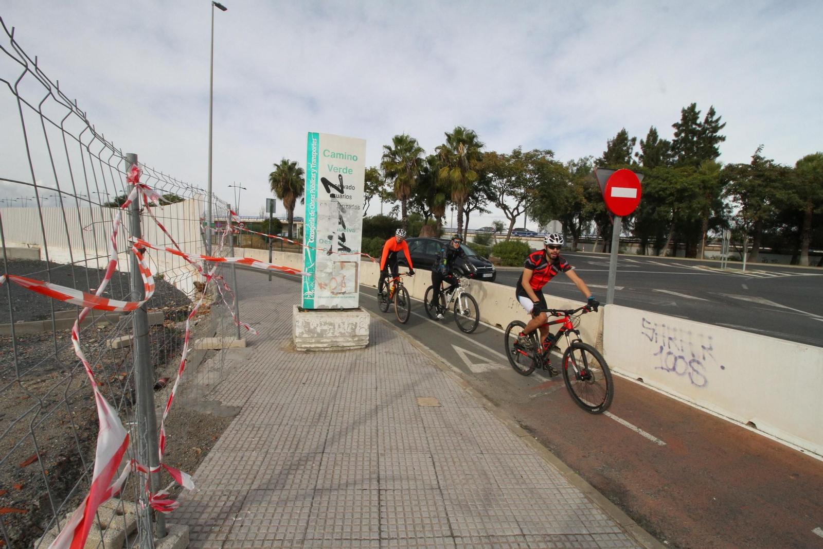 Imágenes del mal estado del puente Sifón.