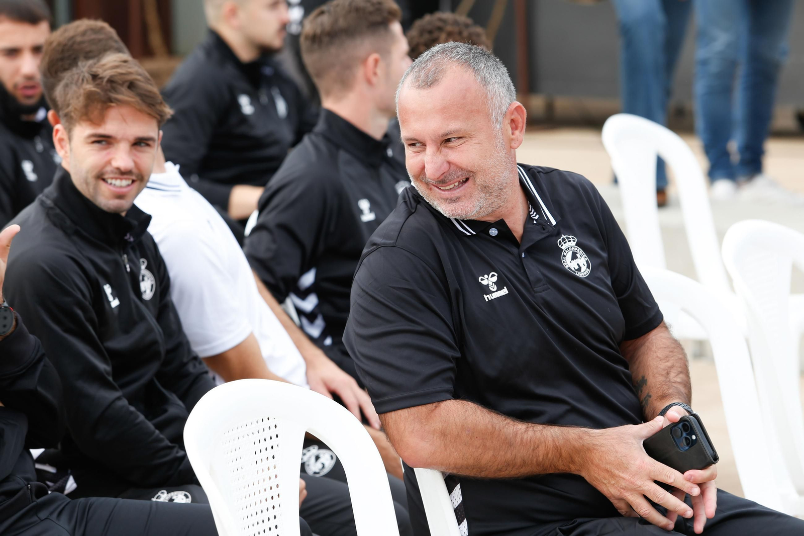 Las fotos de la presentación del nuevo autocar de la Balona
