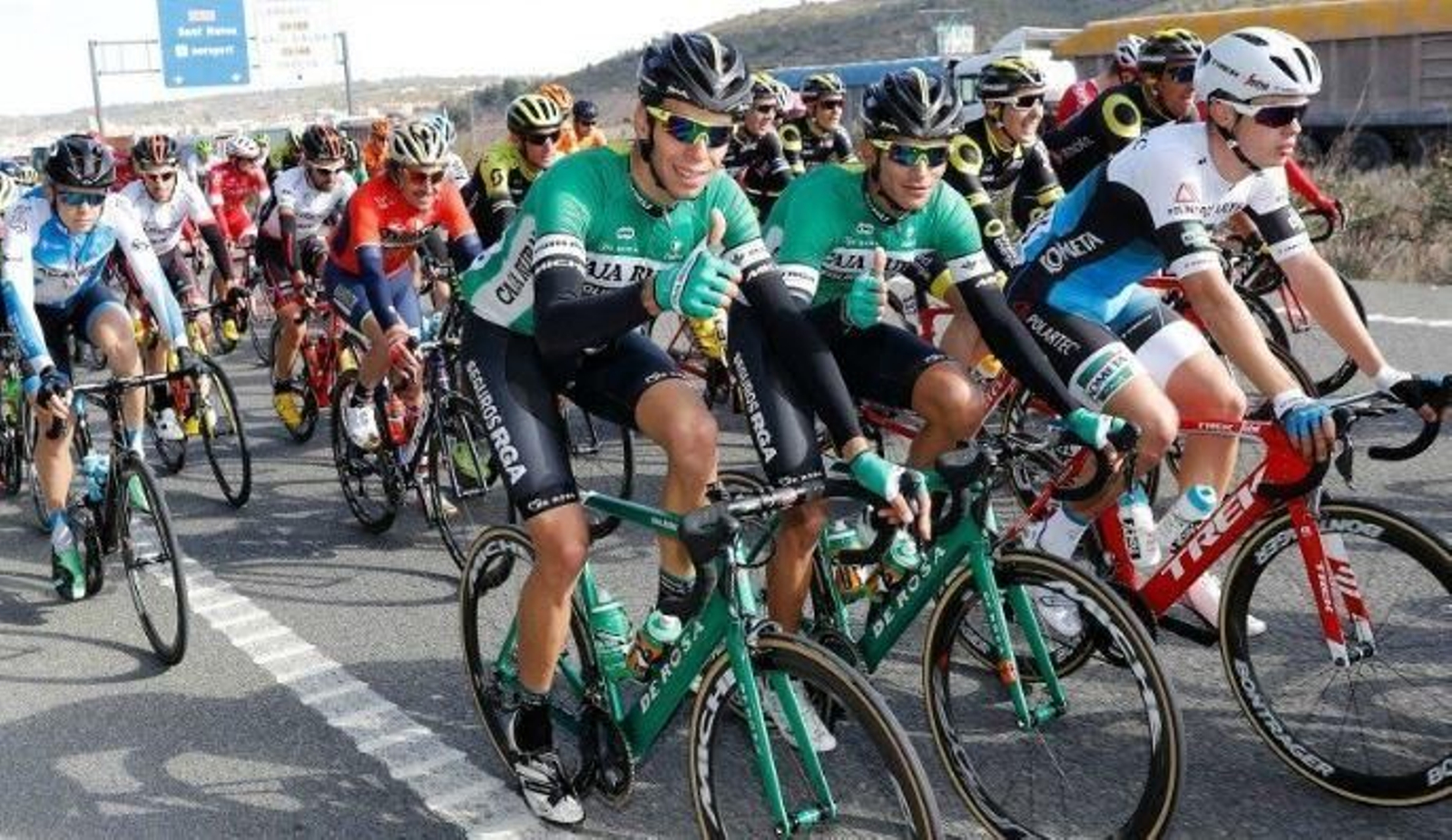 Cristian Rodríguez, con el Caja Rural.