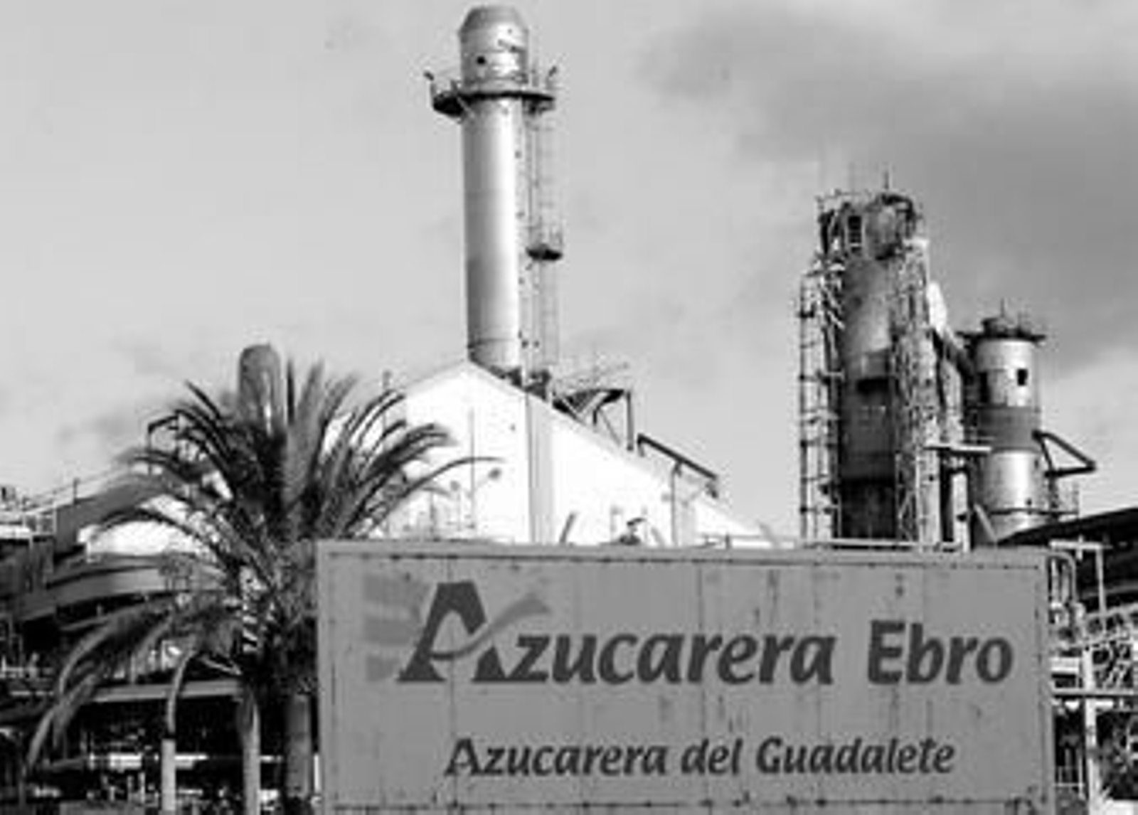 Imagen tomada ayer de la factoría del Guadalete, conocida popularmente como la de El Portal.