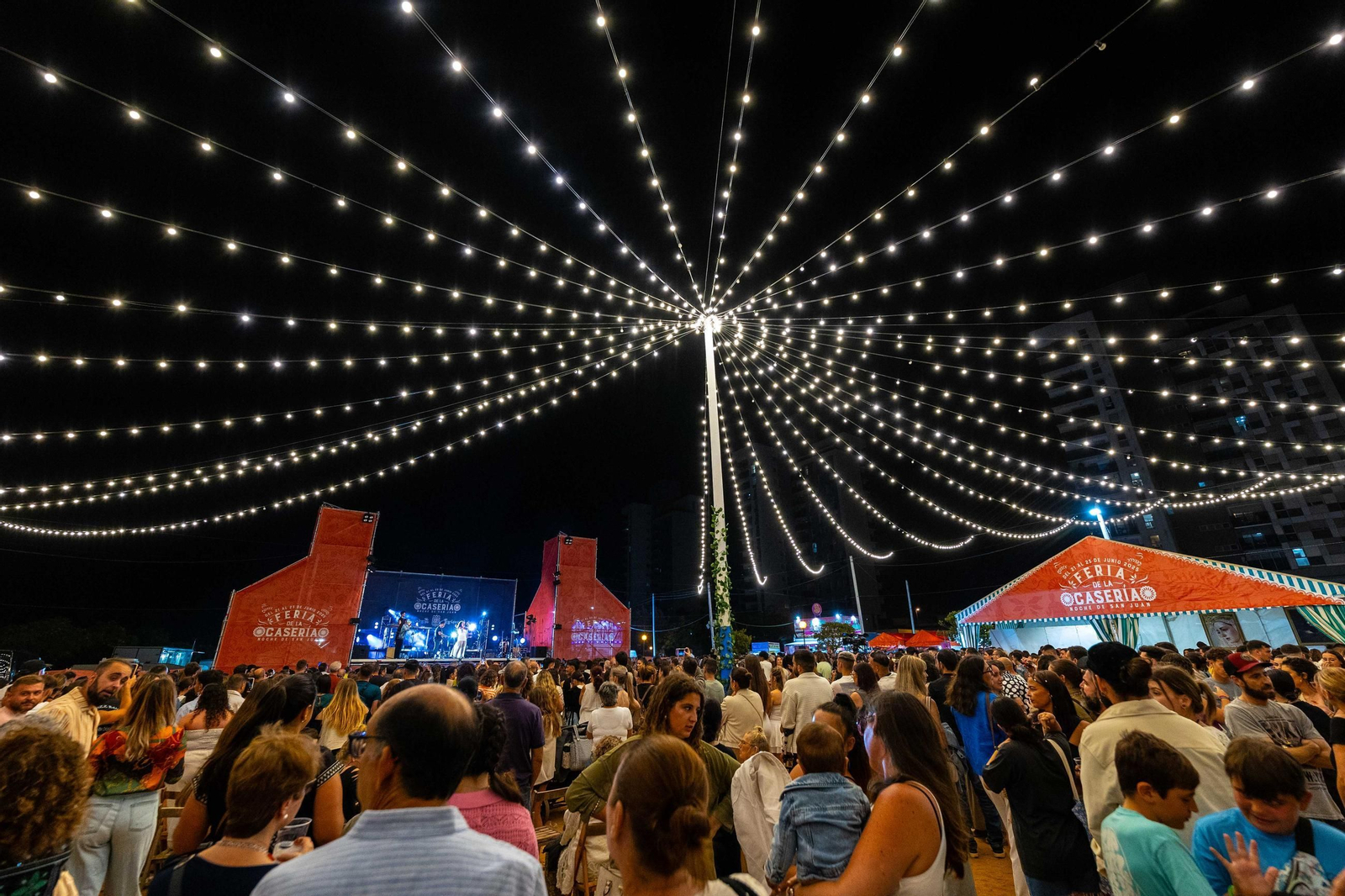 Noche de San Juan en La Casería: las imágenes