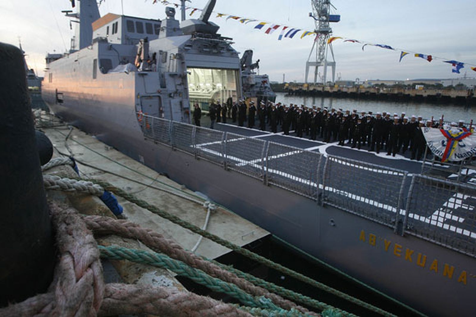 Navantia entrega el POV 'Yekuana' PC-23 a la Armada Venezolana