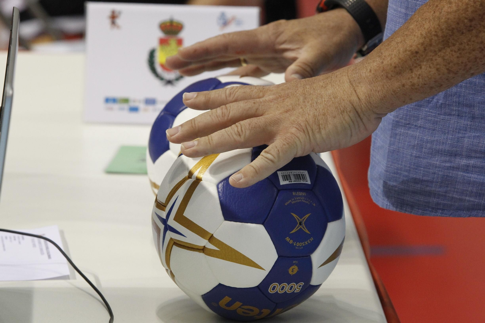 Fotogalería España-Suecia. Balonmano. Palacio Juegos Mediterráneos. Almería