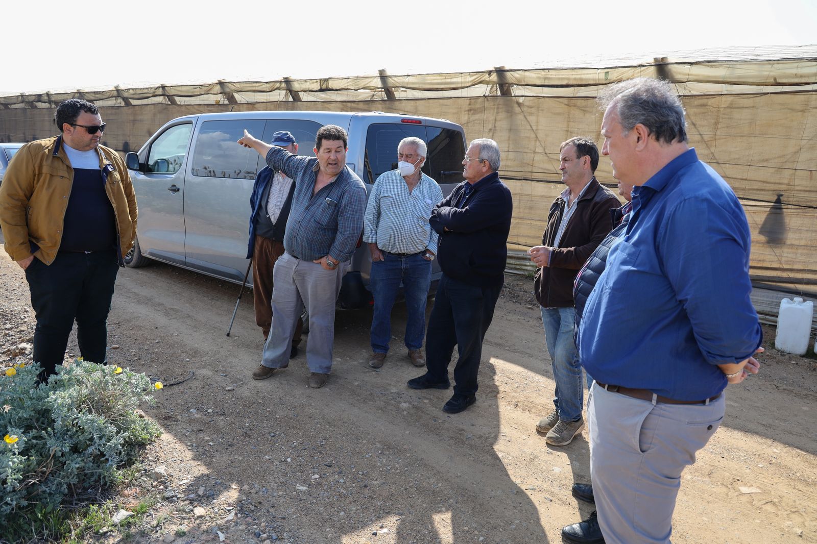 El Ayuntamiento de El Ejido trabaja en el proyecto de evacuación de pluviales en el Paraje El Llano de Guardias Viejas