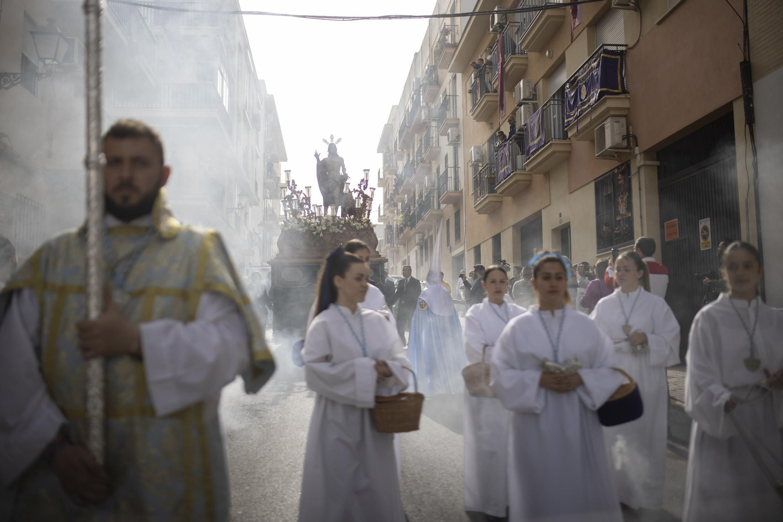 La Hermandad del Resucitado de la Semana Santa de Huelva 2023, en imágenes
