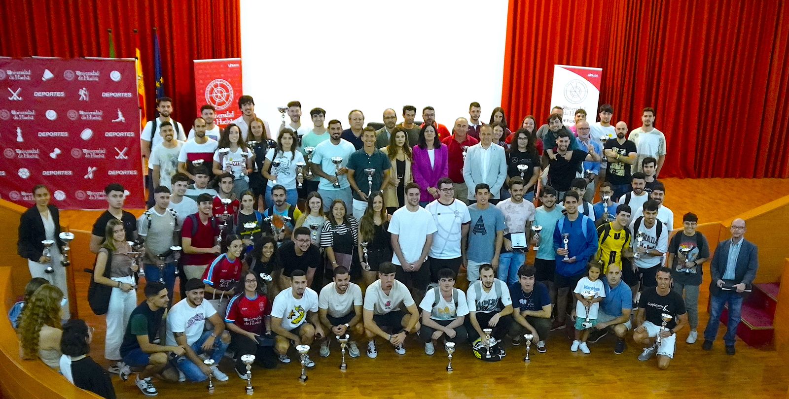 La Gala del Deporte de la Universidad de Huelva con la participación de más de 2.500 deportistas