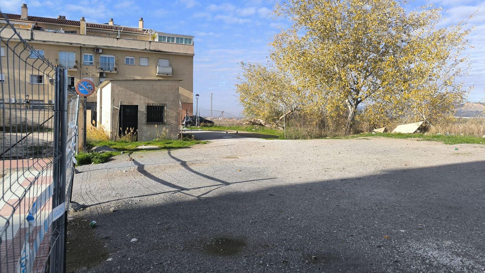 La parcela adquirida por el Ayuntamiento de Maracena