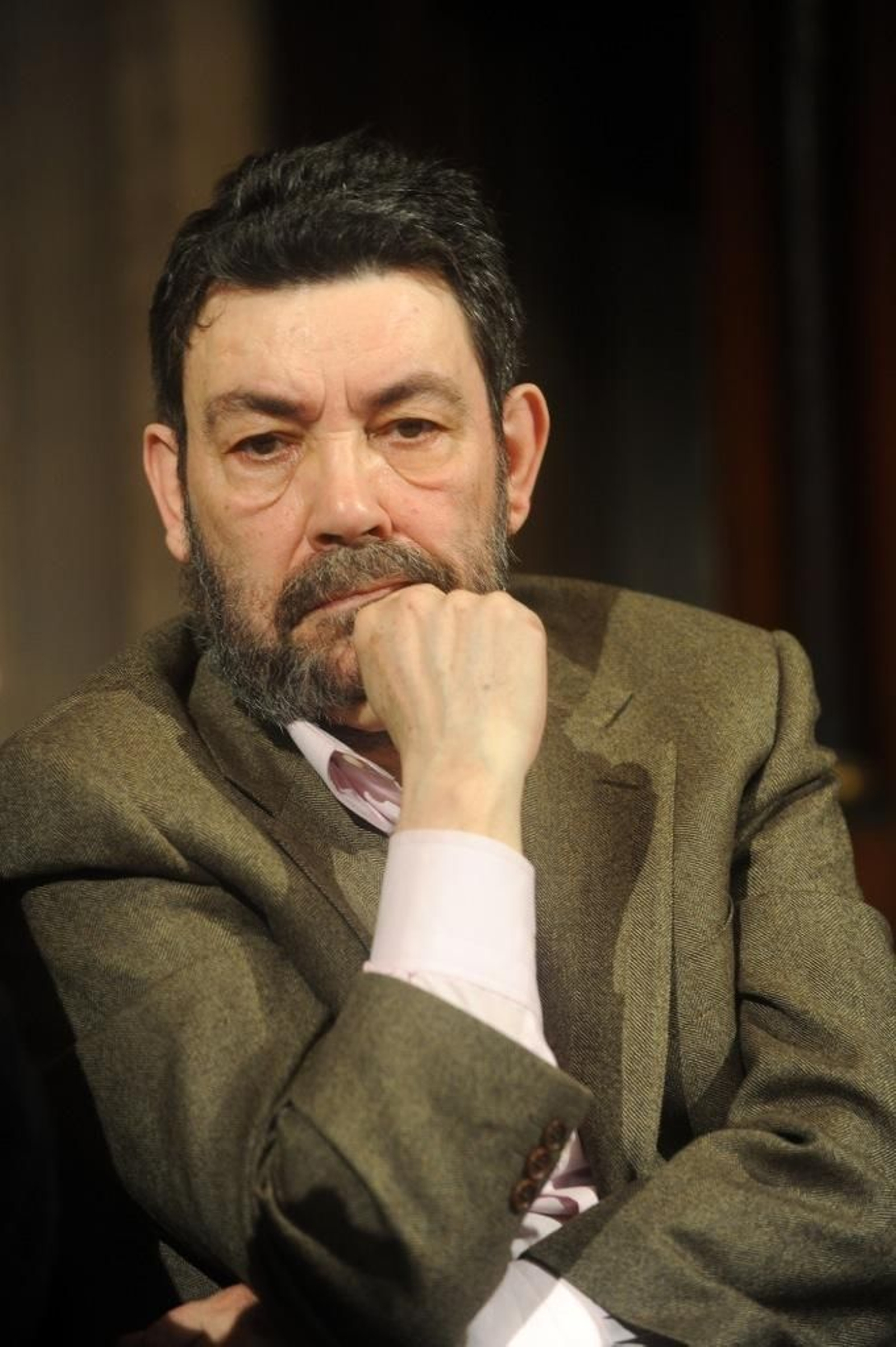 El escritor y traductor Mauro Armiño (Cereceda, Burgos, 1944)