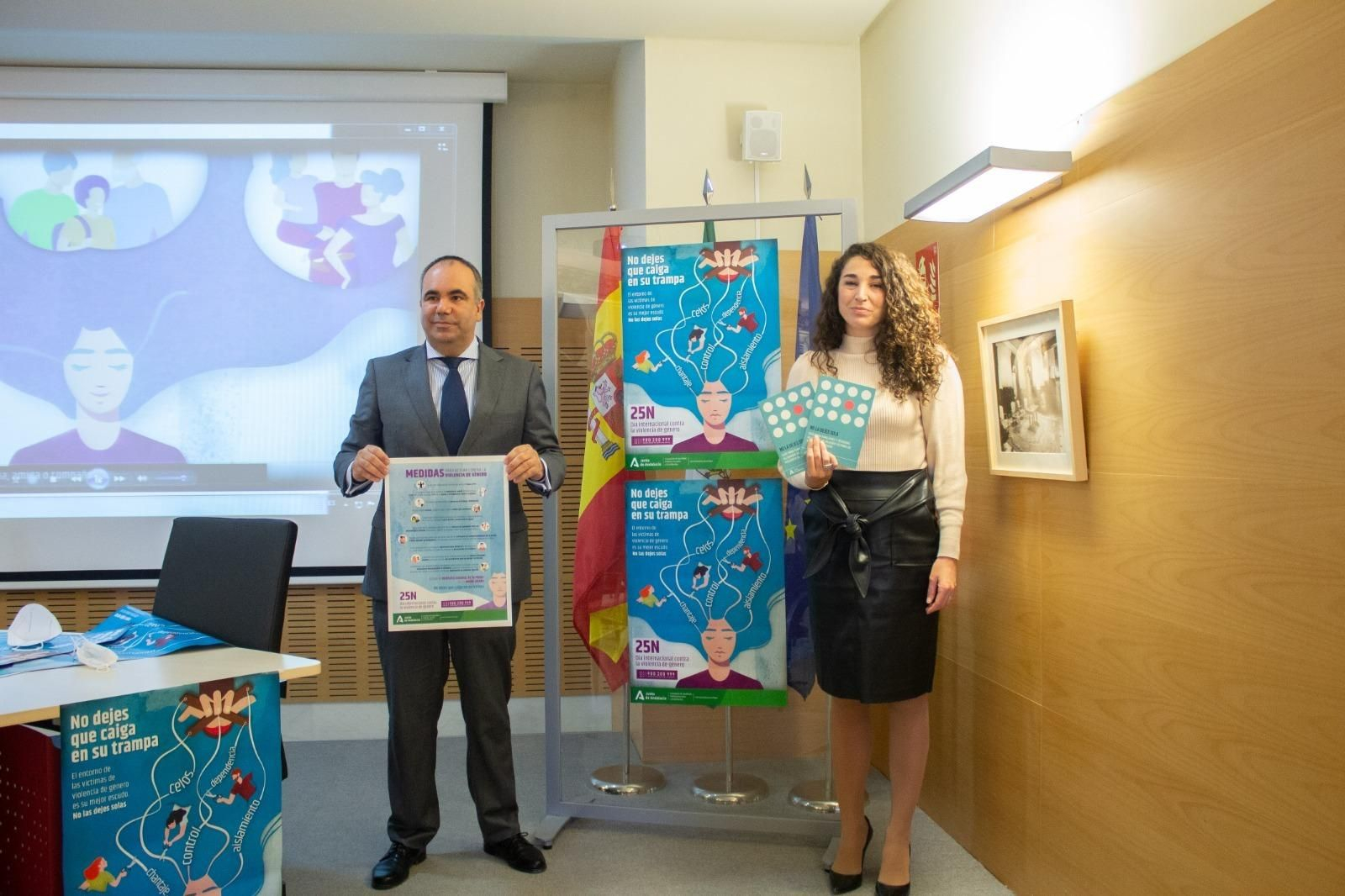 Presentación de la campaña en la sede del IAM en Almería.