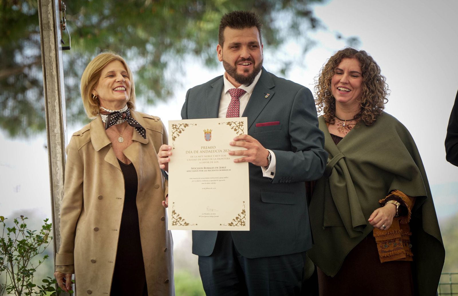 Imágenes de la entrega de Premios de Andalucía a los Núcleos Rurales de Jerez