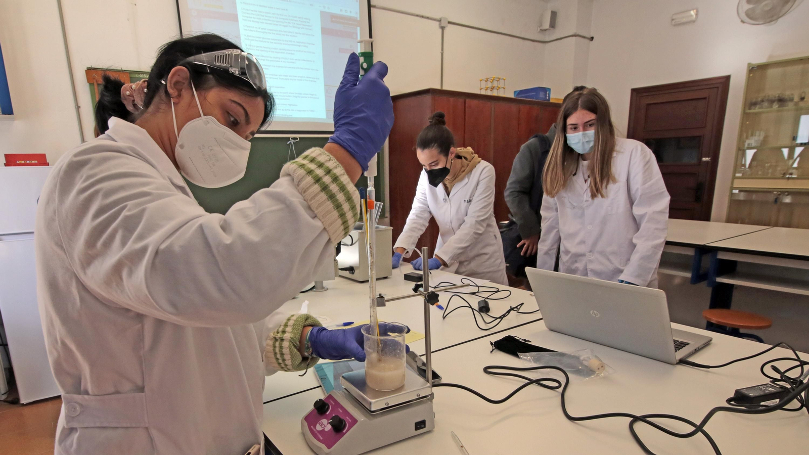 Visita del consejero Javier Imbroda al IES Padre Luis Coloma