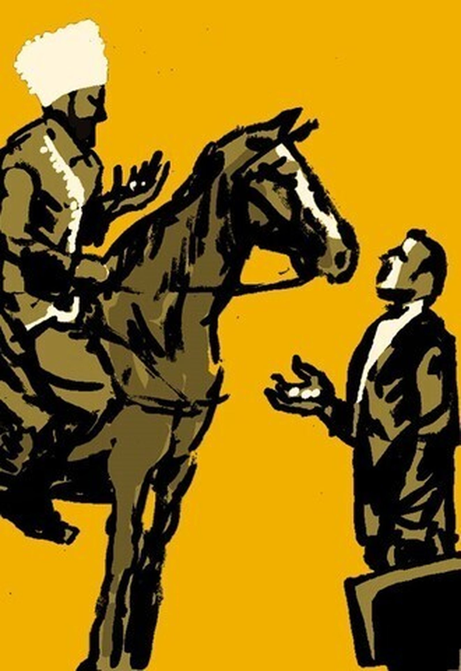 Los cosacos y los inspectores