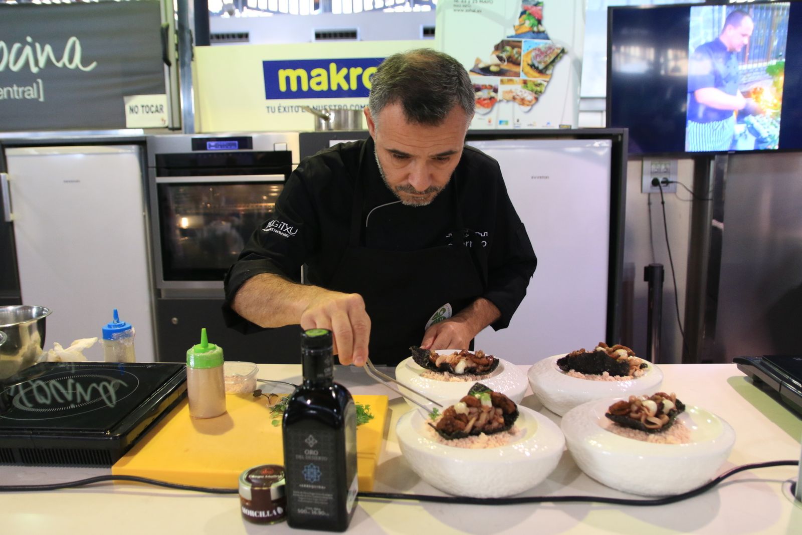 Imágenes de las mejores elaboraciones del Campeonato de Tapas de Almería