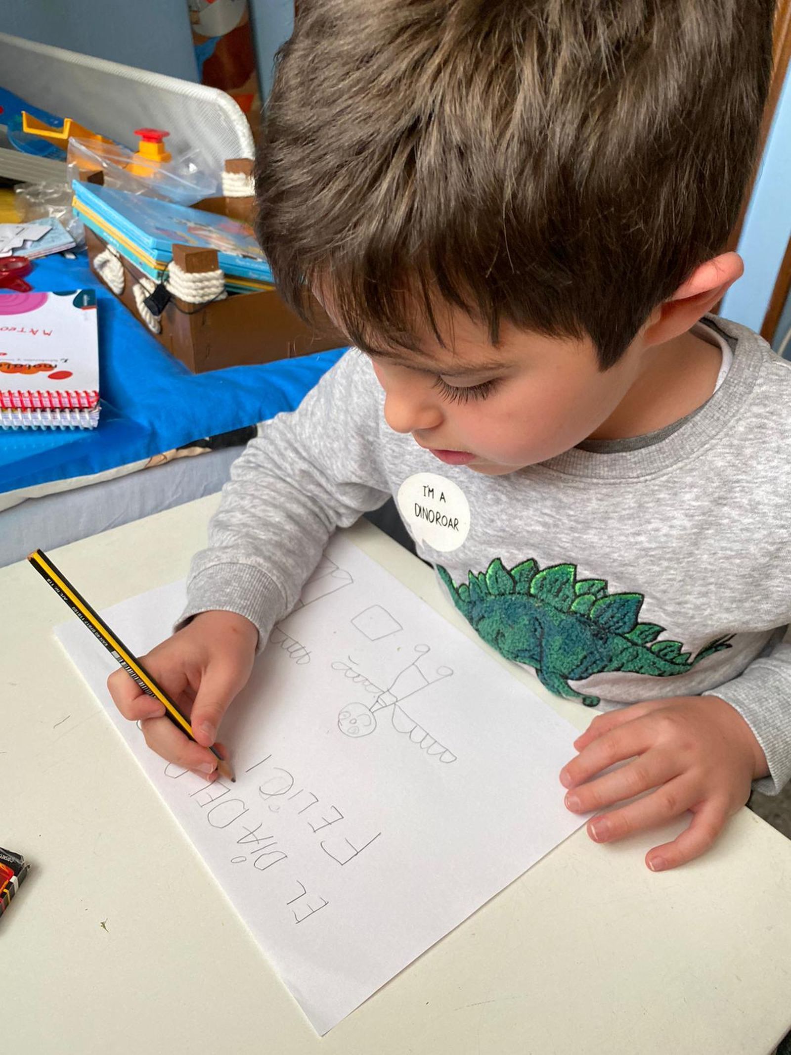 Un dibujo especial de los más pequeños siempre es un gran regalo.