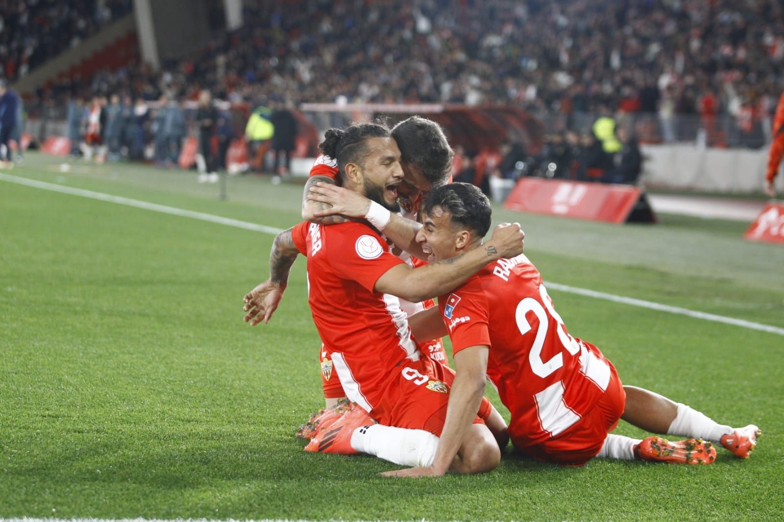 Las fotos del Almería - Sevilla