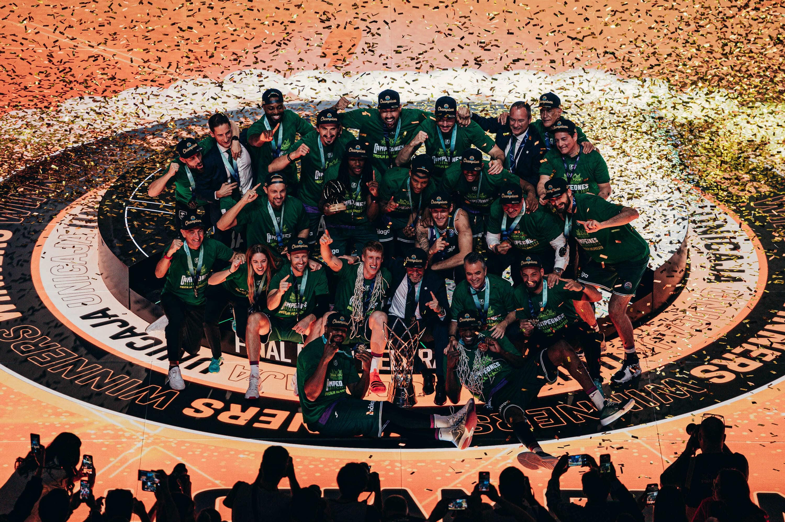 La fiesta en el Belgrado Arena, desde dentro