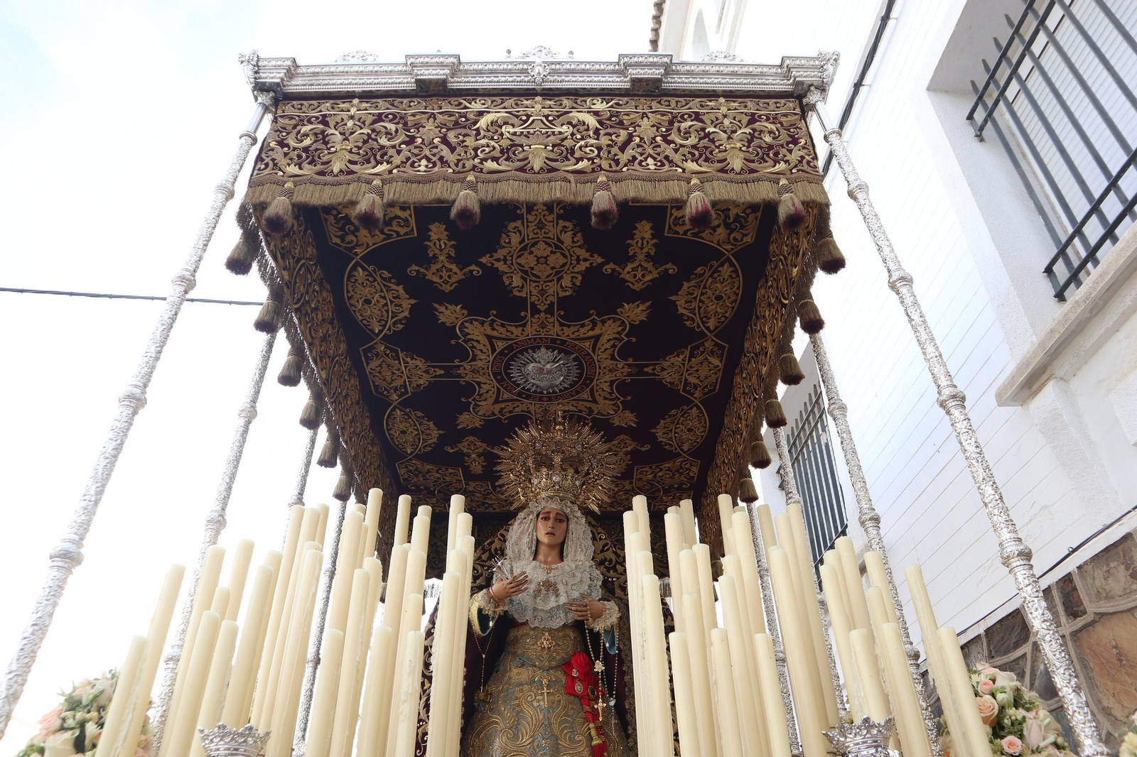 Extraordinaria de la Virgen del Valle de Huelva en imágenes