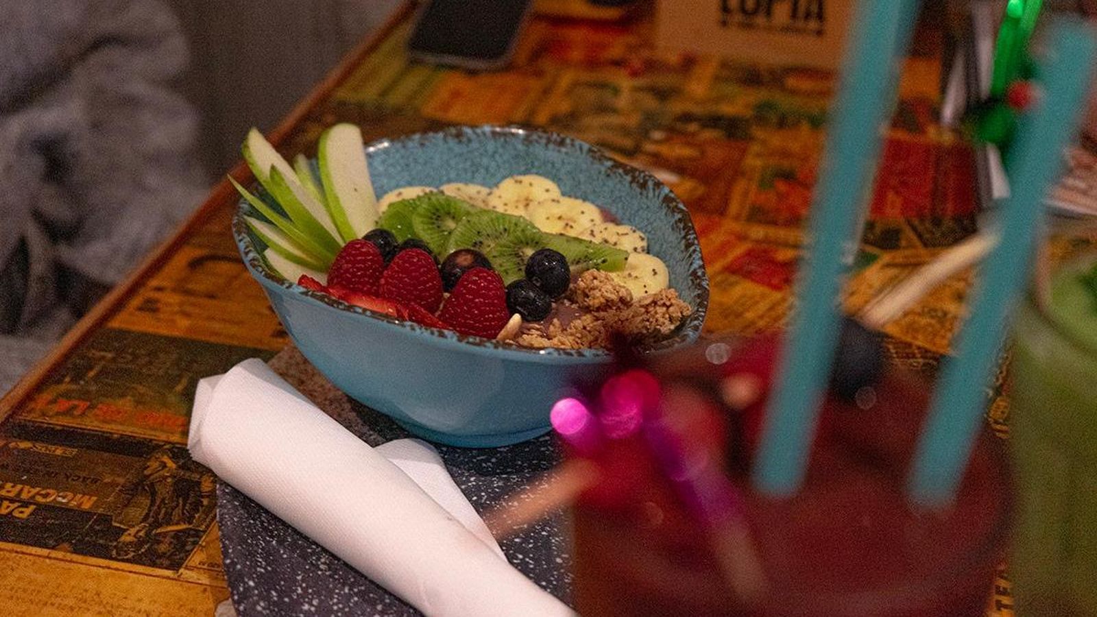 Bowl de açai de Senda Antrocafé