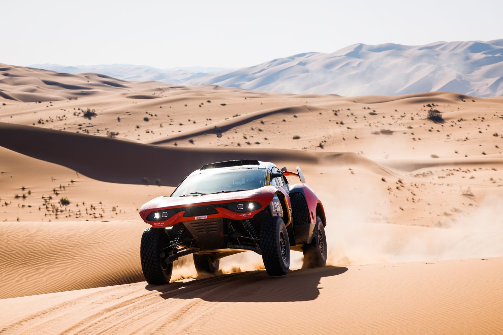 Las espectaculares imágenes del Dakar por las dunas