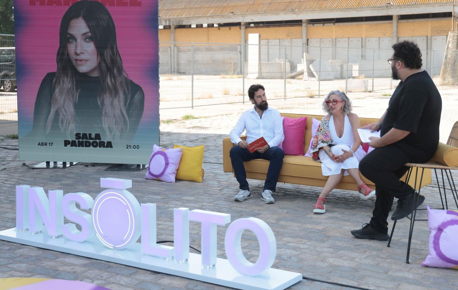 Un momento de la presentación de Insólito, el pasado julio.