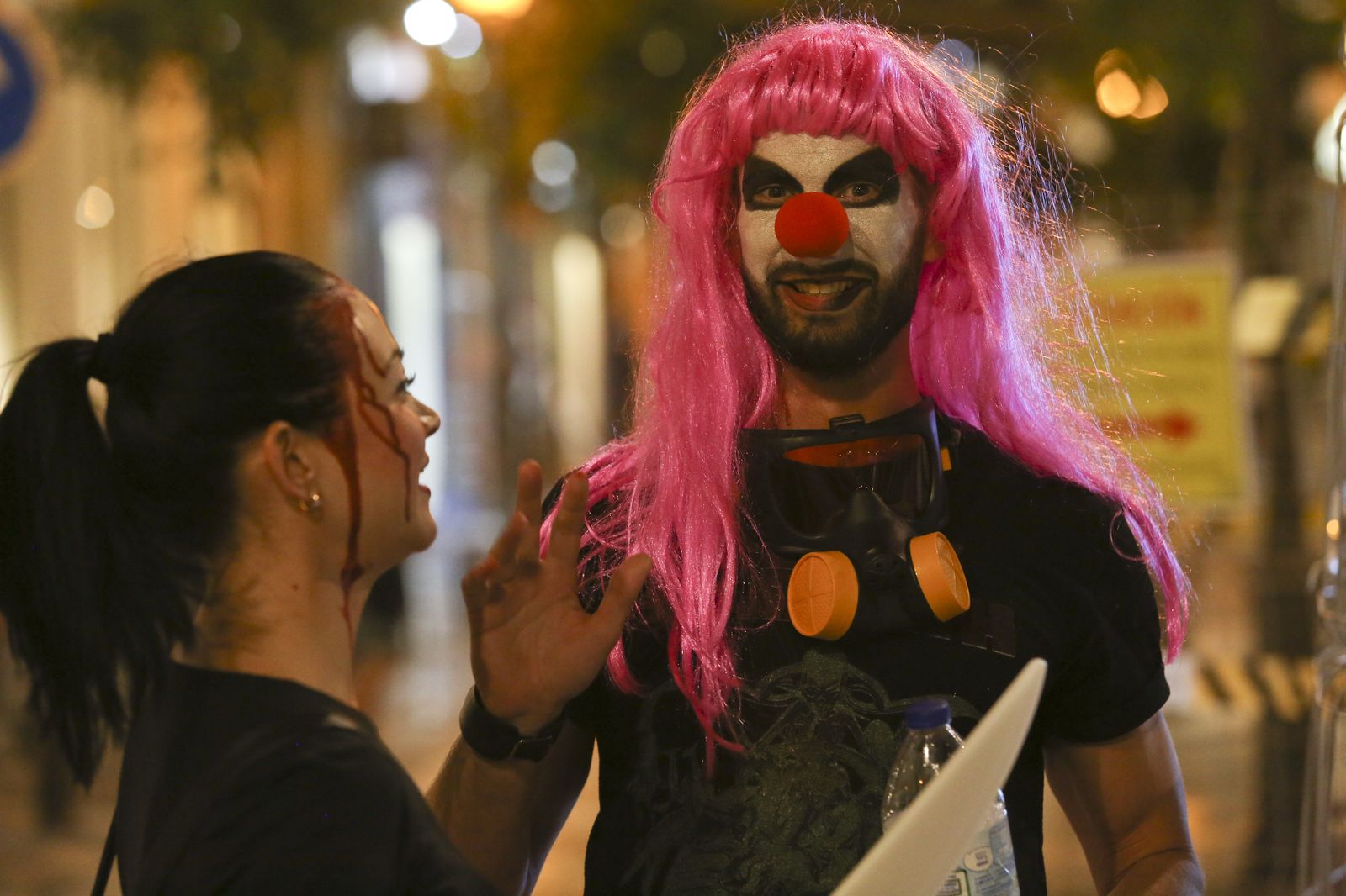 Las fotos de la noche de Halloween en Málaga
