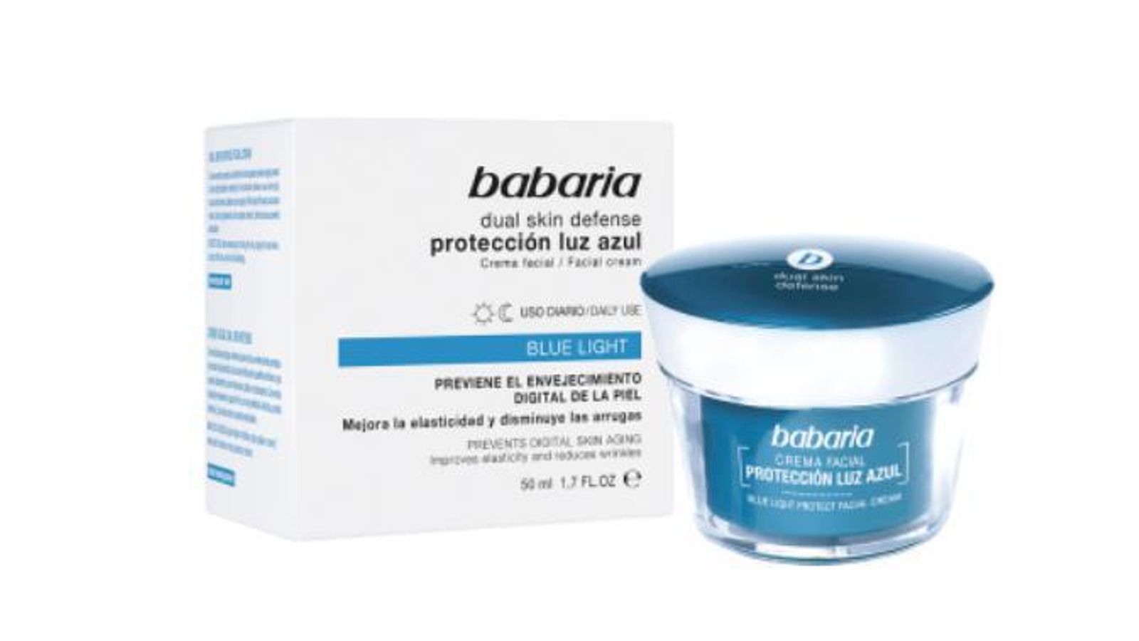 Dual skin defense luz azul