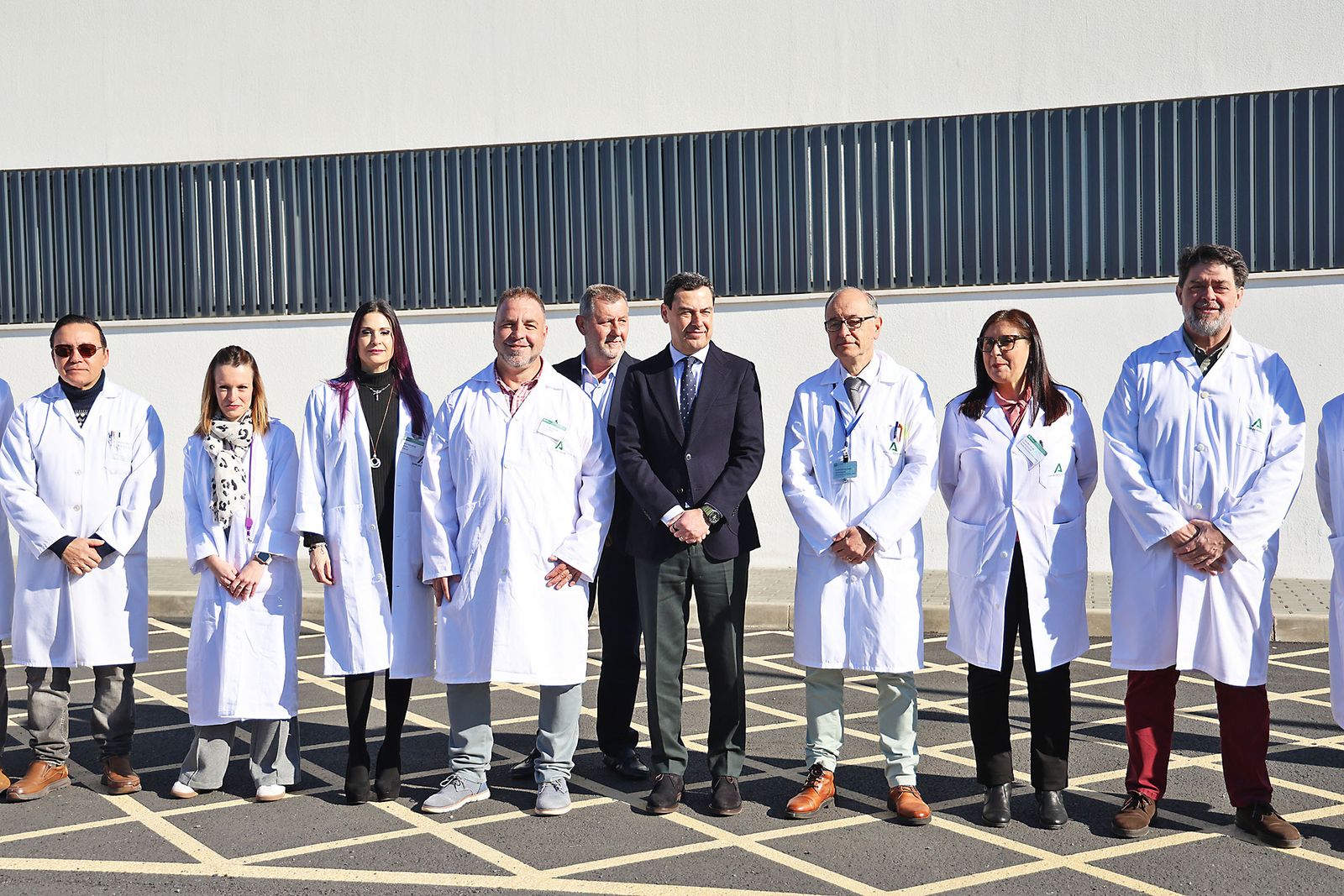 Las fotografías de la inauguración del consultorio de salud de Corrales.
