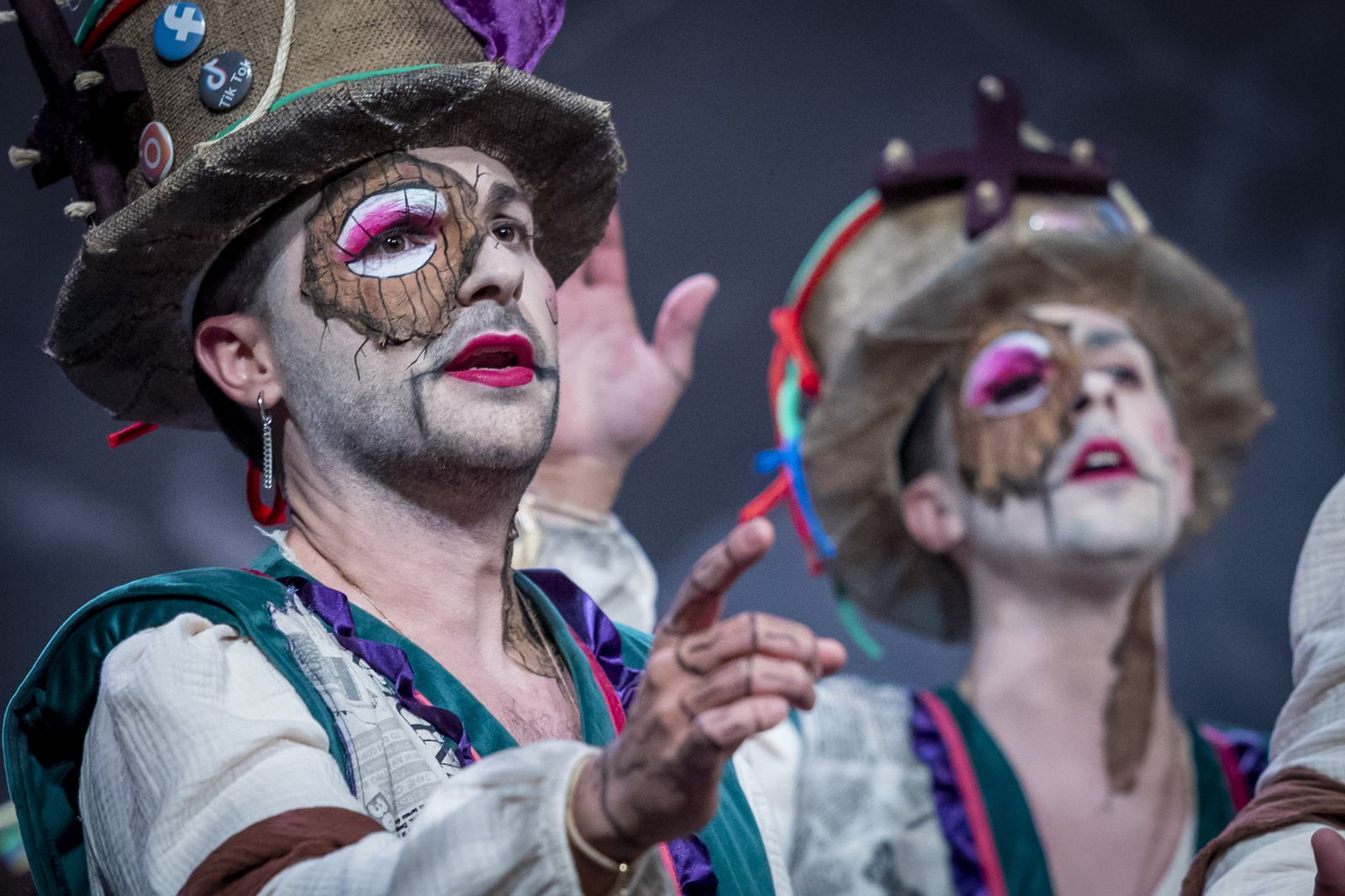 Comparsa 'Los manipulaos'