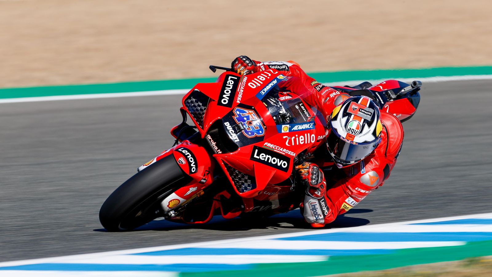 Jack Miller, durante el GP de España de 2021.